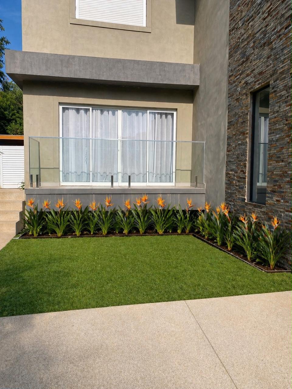Projeto de paisagismo residencial executado